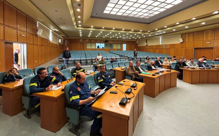 Συνεδρίαση ΣΟΠΠ ΠΕ Ηλείας: Επαγρύπνηση και συντονισμός για την αντιπυρική περίοδο 2023