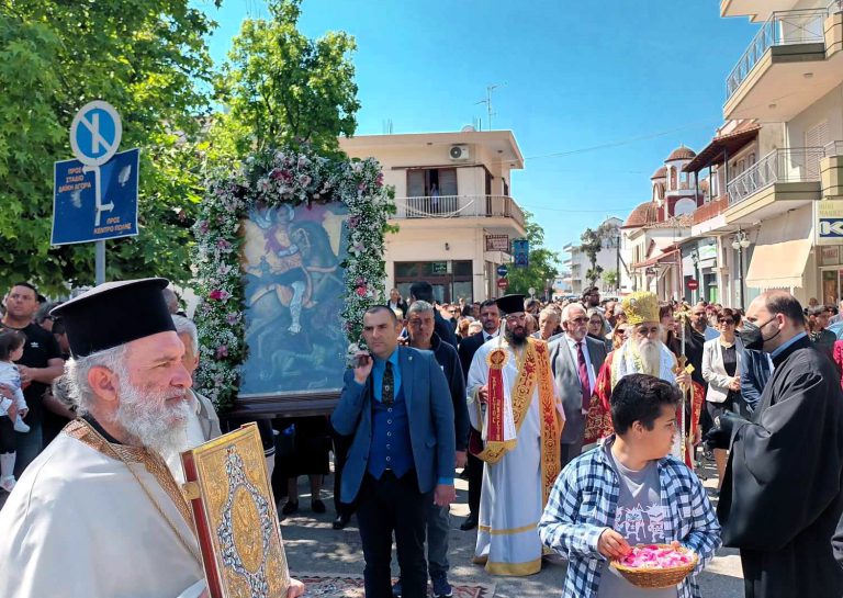 Aμαλιάδα: Η περιοχή Καλίτσα γιόρτασε με λαμπρότητα τον προστάτη της Άγιο Γεώργιο (pics)