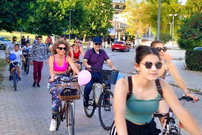 Aμαλιάδα: Ενθουσίασε μικρούς και μεγάλους η 1η Ποδηλατάδα (pics)