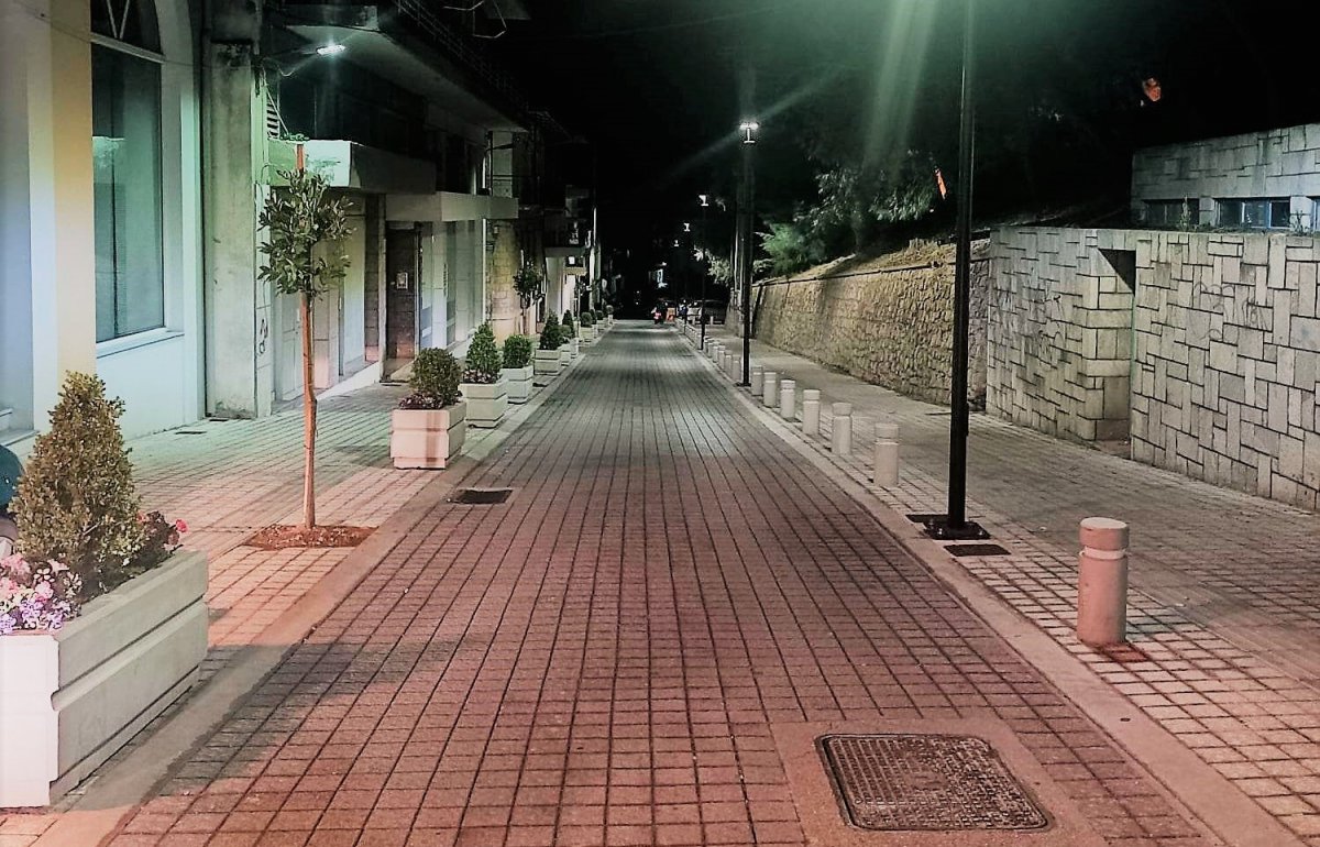Πύργος: Ολοκληρώθηκε το "lifting" στην οδό Κολοκοτρώνη