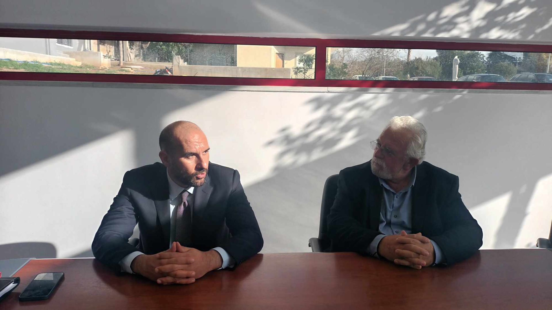 Αμαλιάδα: Συνάντηση Χριστοδουλόπουλου με τον πρώην υπουργό Δημήτρη Τζανακόπουλο