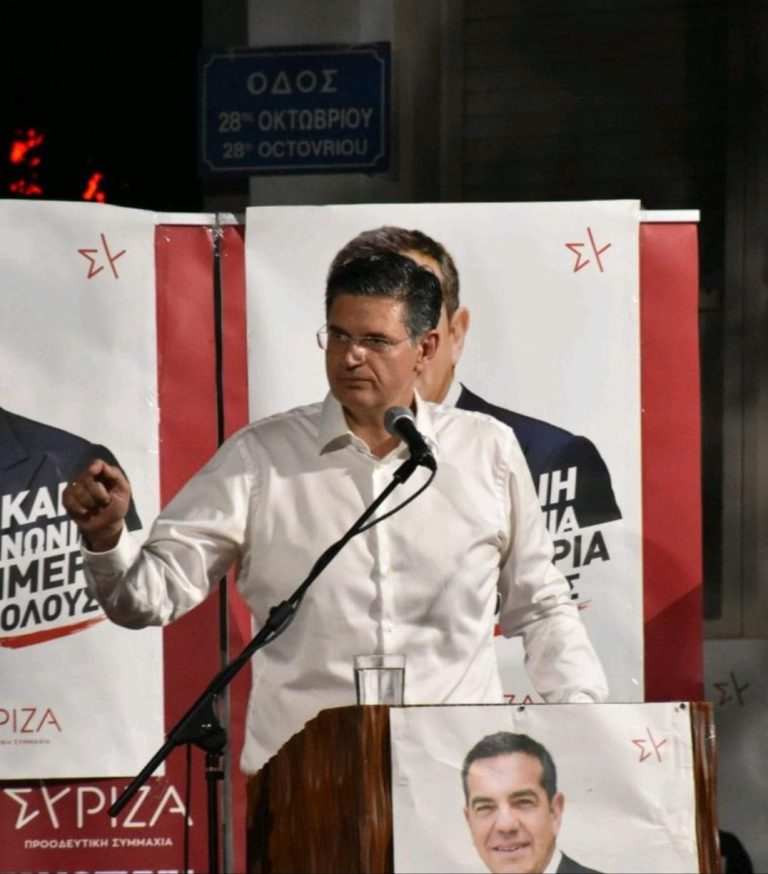 Μεγαλειώδης συγκέντρωση Καλαματιανού στον Πύργο: «Απέναντι στον Μητσοτάκη και τη ΝΔ μπορεί να σταθεί μόνο ο ΣΥΡΙΖΑ-Π.Σ.»