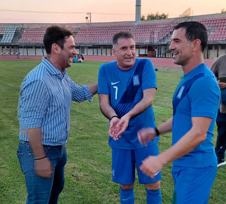 Δημήτρης Νικολακόπουλος: Παρόν στο ματς των Legends με τους Επίλεκτους Ηλείας