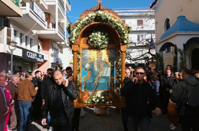 Με λαμπρότητα ο εορτασμός του Πολιούχου της Αμαλιάδας Αγίου Aθανασίου