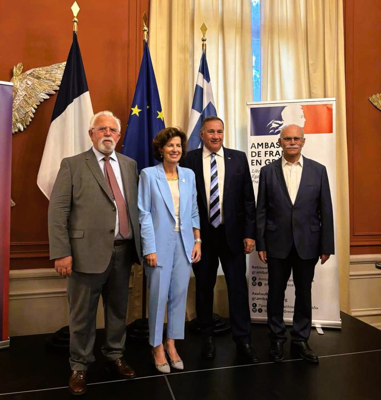 Aθήνα: O Δήμαρχος Ήλιδας στην πρεσβεία της Γαλλίας