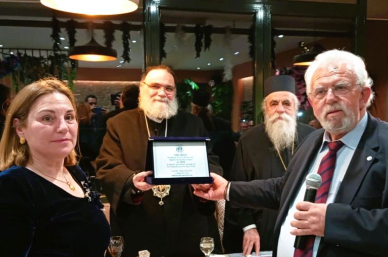 Ο δήμος Ήλιδας τίμησε τον Μητροπολίτη Ταμασού και Ορεινής Κύπρου (pics)