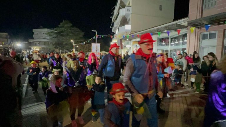 Χαρά και διασκέδαση και στη Νυχτερινή Ποδαράτη Παρέλαση του Καρναβαλιού Αμαλιάδας 2025 (pics)