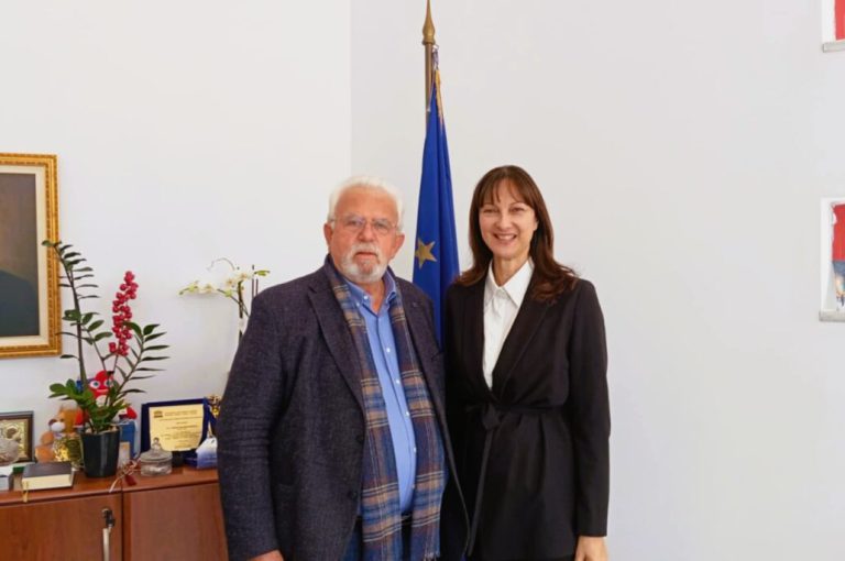 Μία ακόμα φιλική συνάντηση του Χρήστου Χριστοδουλόπουλου με την Έλενα Κουντουρά