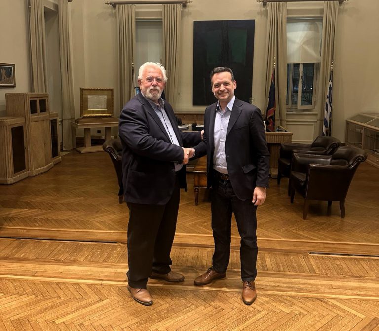 Χριστοδουλόπουλος: Η πρώτη επίσημη συνάντηση με το Δήμαρχο Αθηναίων Χάρη Δούκα