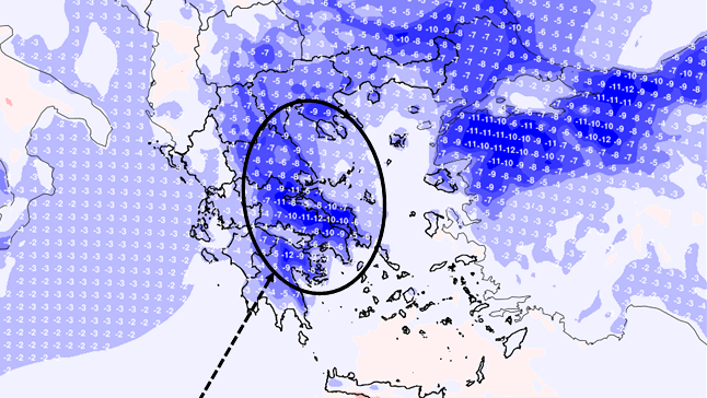 Meteo.gr: Σημαντική πτώση της θερμοκρασίας από σήμερα (9/11)