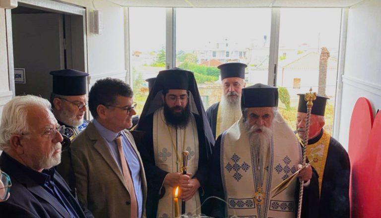 Eγκαινιάστηκε ο νέος χώρος που φιλοξενεί το Τμήμα Αιμοδοσίας του νοσοκομείου Αμαλιάδας