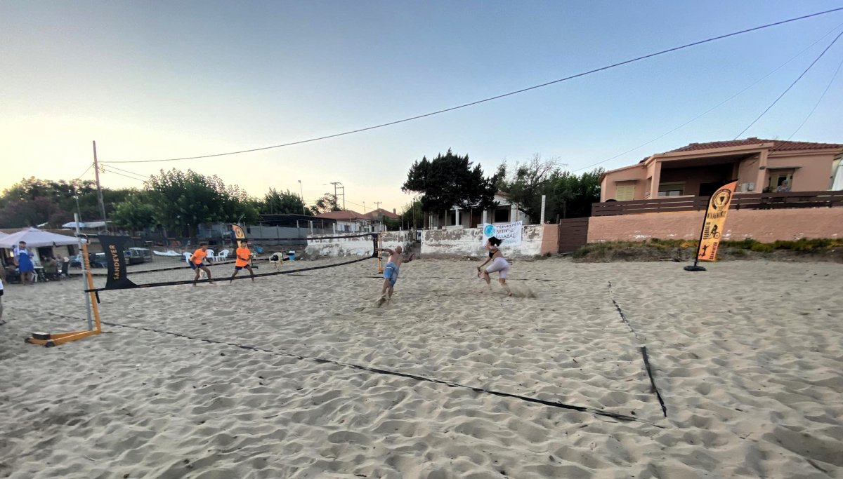 Τουρνουά Beach Tennis στο Κατάκολο: Τσόκος και Βαγγέλη το «σήκωσαν» σε έναν όμορφο τελικό
