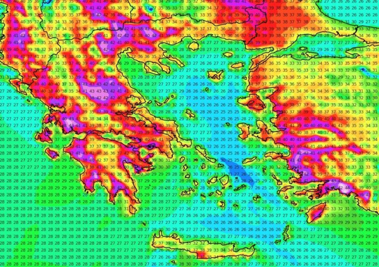 Καύσωνας «Κλέων»: Τι αναφέρουν τα νεότερα προγνωστικά στοιχεία