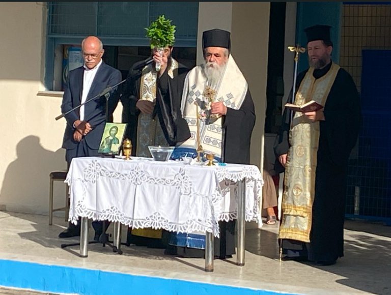 Πύργος: Σε αγιασμούς 5 σχολείων ο Στάθης Καννής