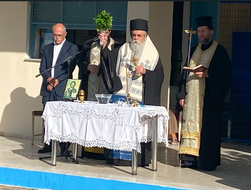 Πύργος: Σε αγιασμούς 5 σχολείων ο Στάθης Καννής