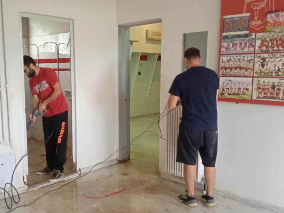 ΠΑΣ Πύργος: Ξεκίνησαν οι εργασίες συντήρησης στη Συντριάδα (pics)