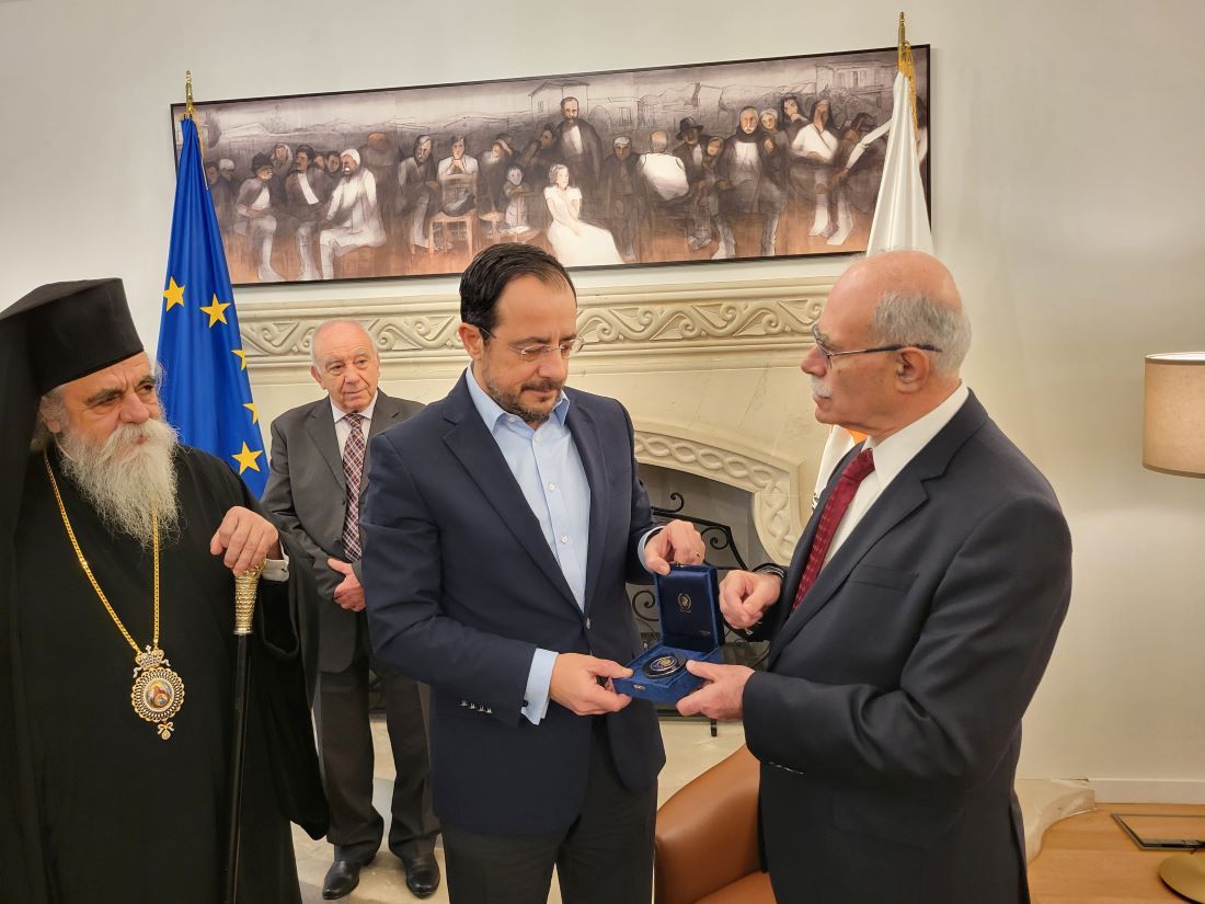 Mε τον Πρόεδρο της Κυπριακής Δημοκρατίας συναντήθηκε ο δήμαρχος Πύργου