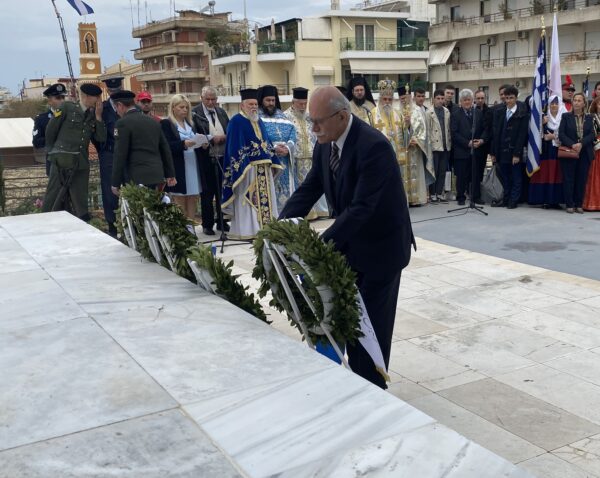 Δήμος Πύργου: Τίμησαν την μνήμη των ηρώων του 1821