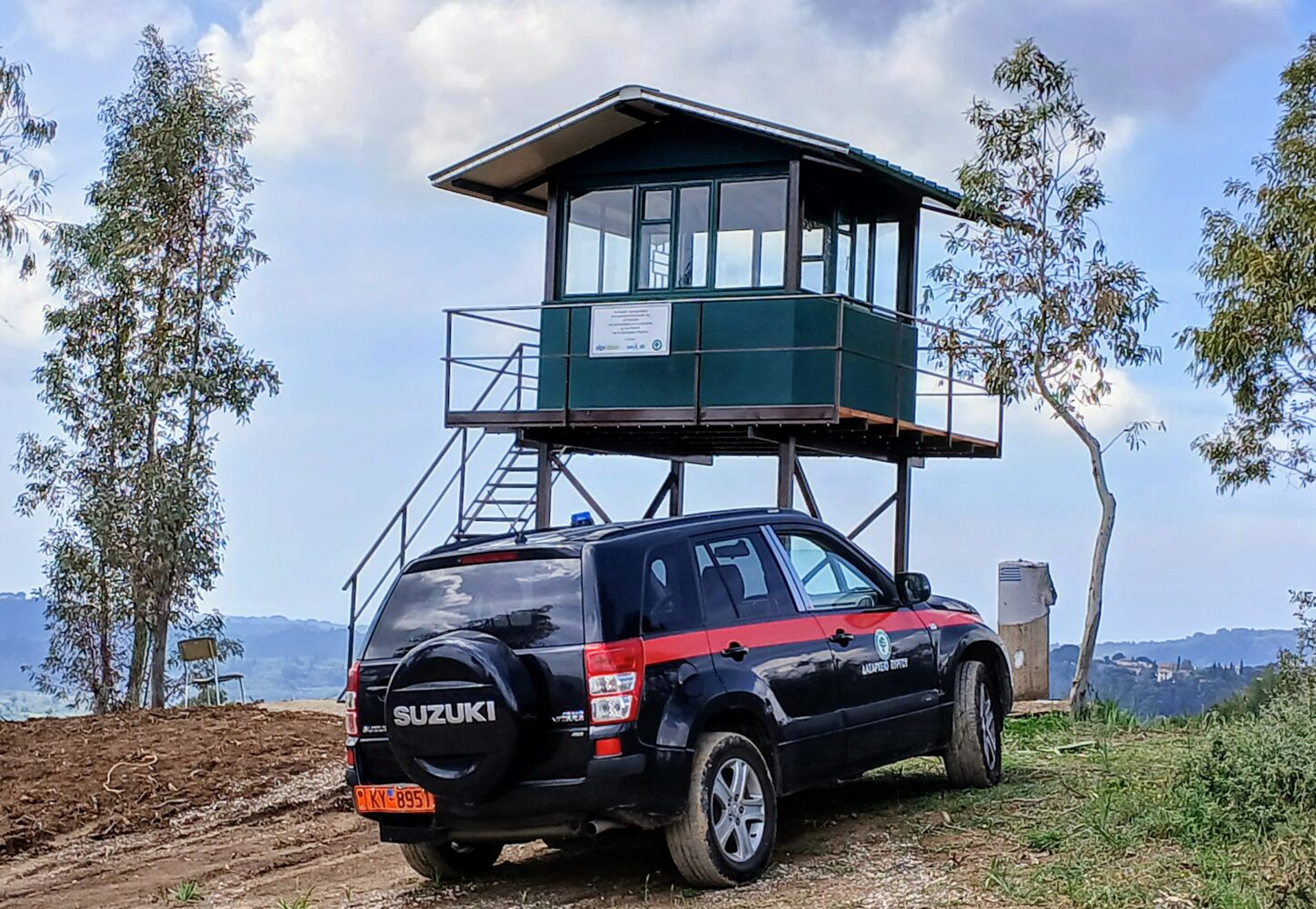 Oλυμπία: Νέο πυροφυλάκιο για την ενίσχυση της πυροπροστασίας (pics)