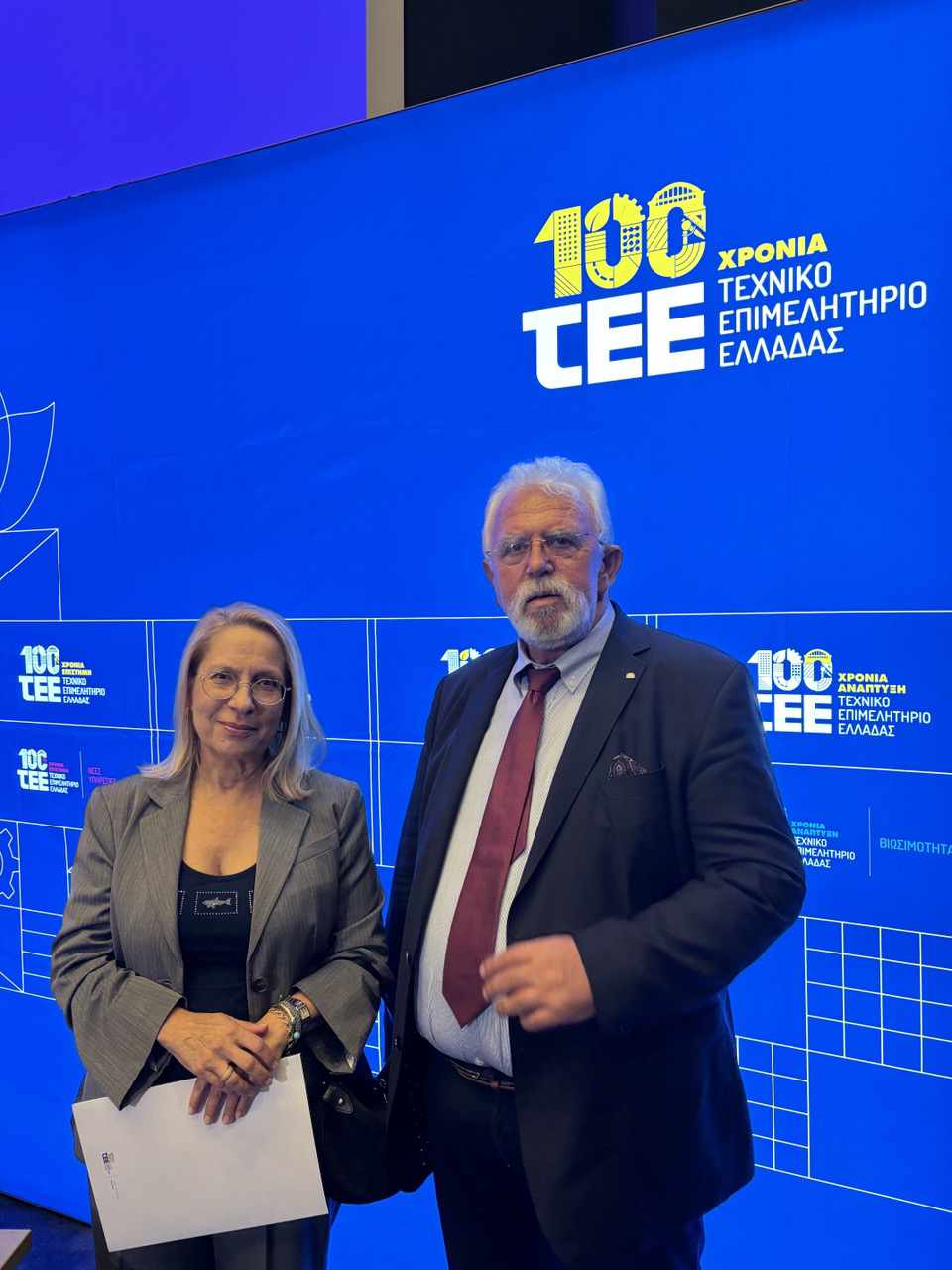 Στην εκδήλωση για τα 100 χρόνια του Τεχνικού Επιμελητηρίου Ελλάδος στην Πάτρα ο δήμαρχος Ήλιδας