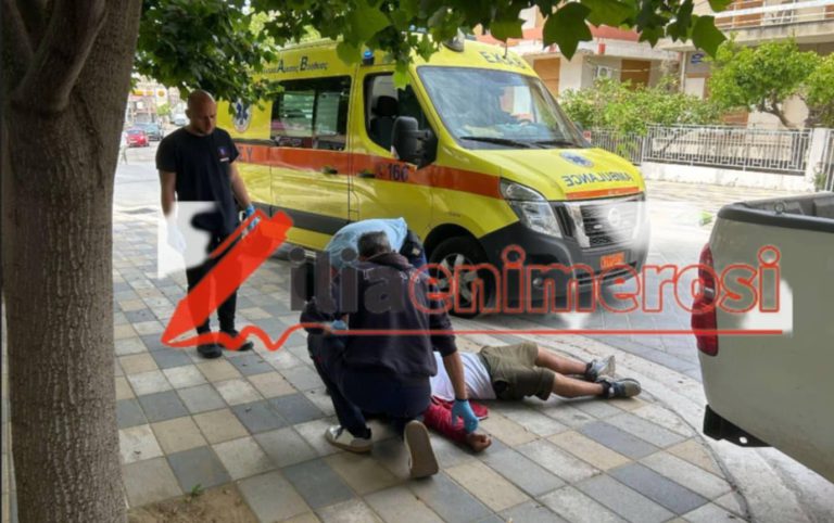 Πύργoς: Λιπόθυμος στο πεζοδρόμιο