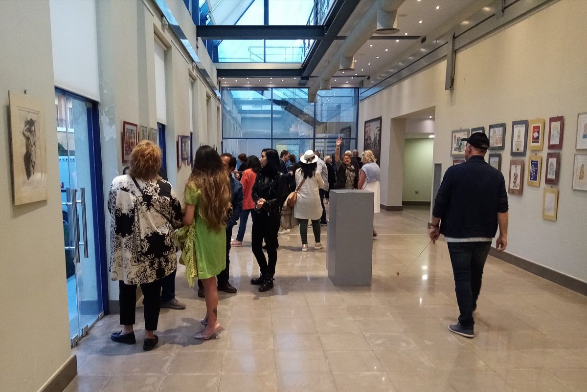 Αμαλιάδα: Εγκαινιάστηκε η έκθεση ζωγραφικής του Παύλου Αυγερινόπουλου (εικόνες)