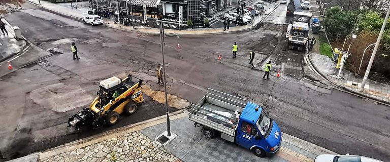 Δήμος Πύργου: Συνεχίζονται οι ασφαλτοστρώσεις σε δρόμους του Πύργου