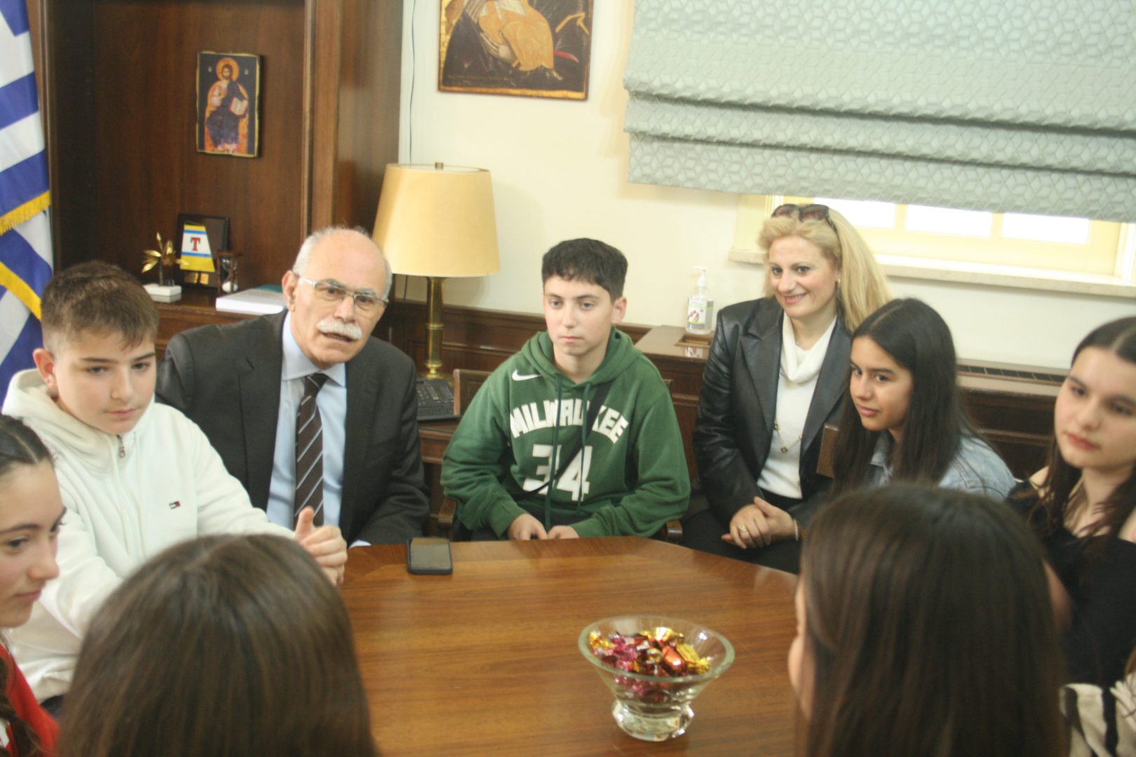 Πύργος: Οι μαθητές του 4ου Γυμνασίου έκαναν «ανάκριση» στον δήμαρχο