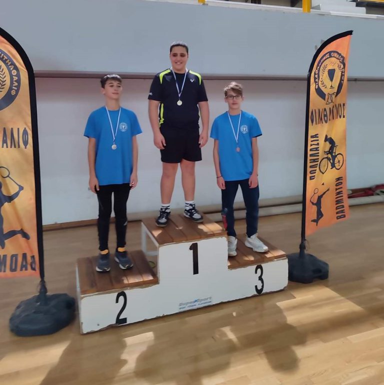 Badminton: Θέαμα και μετάλλια στο Περιφερειακό πρωτάθλημα στον Πύργο για τον Φιλαθλητικό