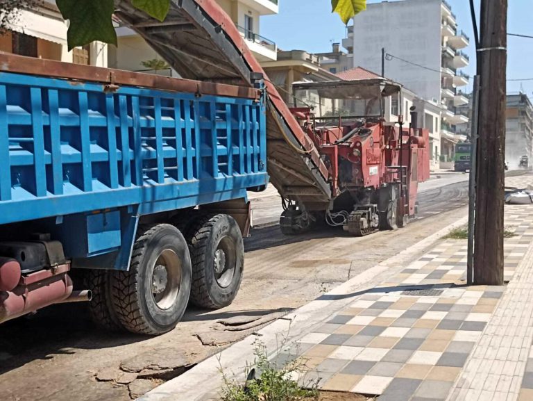 Πύργoς: Ξεκίνησε το «φρεζαρισμα» στην 28ης Οκτωβρίoυ