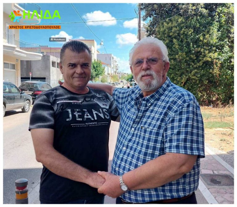 «Ήλιδα - Συμμαχία για το αύριο»: Ο Αλέξης Δαλαβούρας και ο Σωτήρης Παναγιωτόπουλος στο πλευρό του Χρήστου Χριστοδουλόπουλου