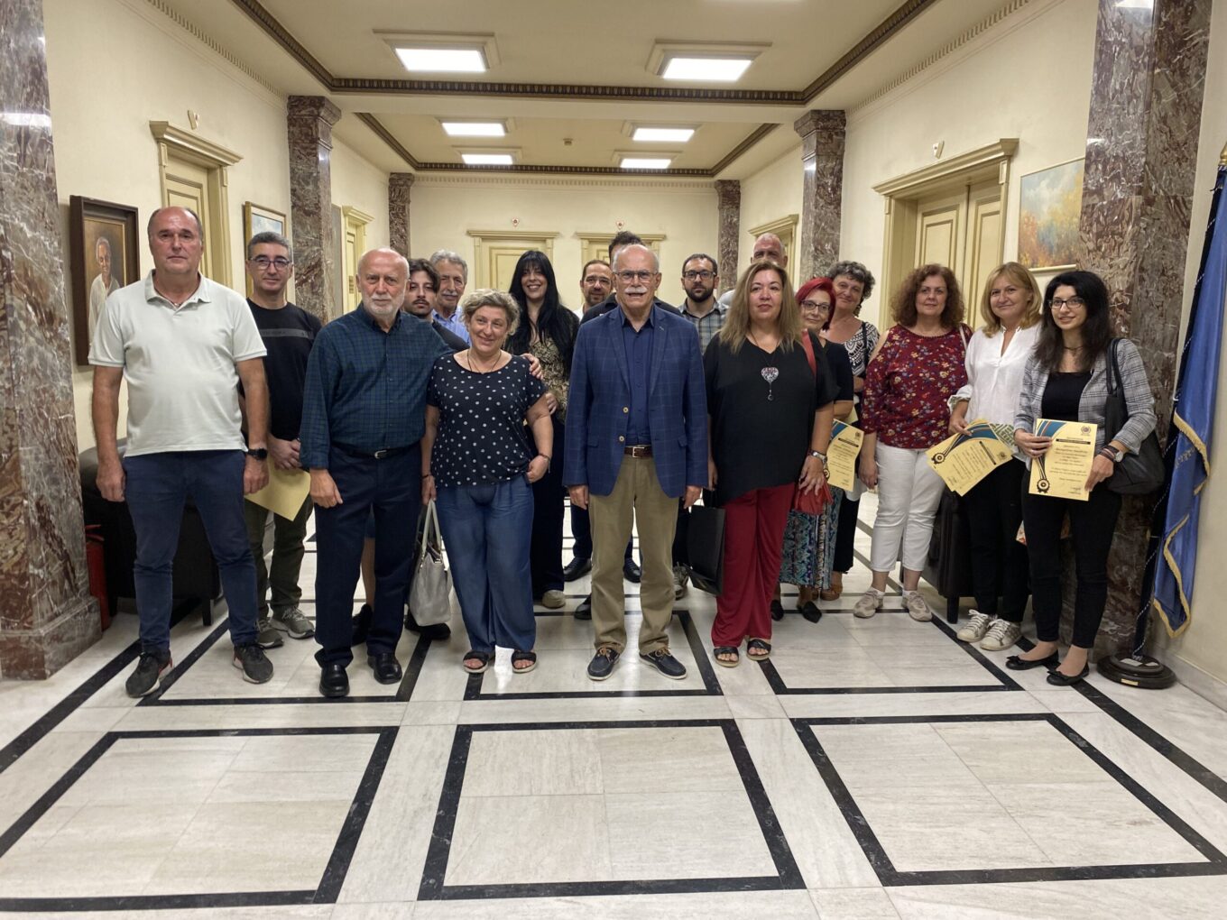 Kοινωνικό Φροντιστήριο: O δήμος Πύργου επιβράβευσε την εθελοντική προσφορά