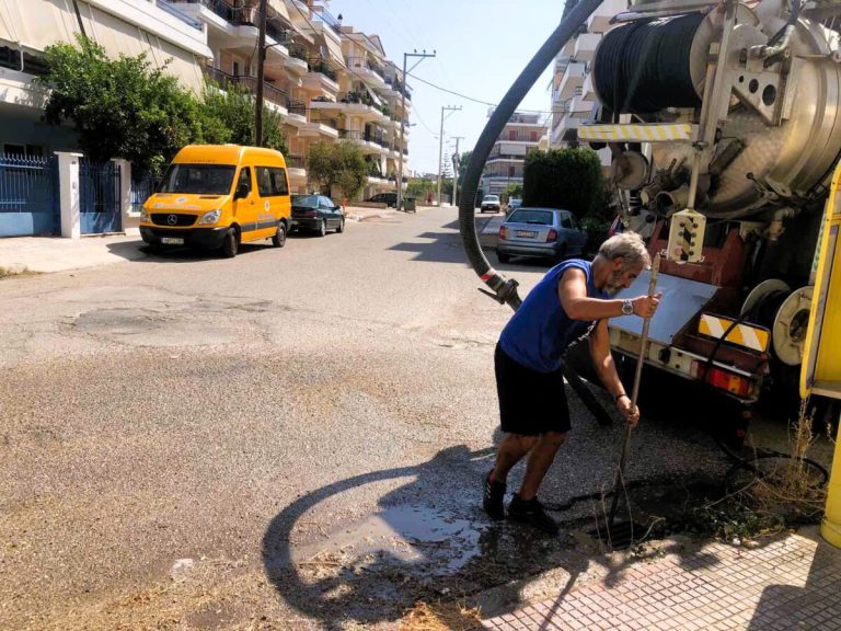 Πύργος: Καθαρισμένο το 60% των φρεατίων ομβρίων υδάτων της πόλης