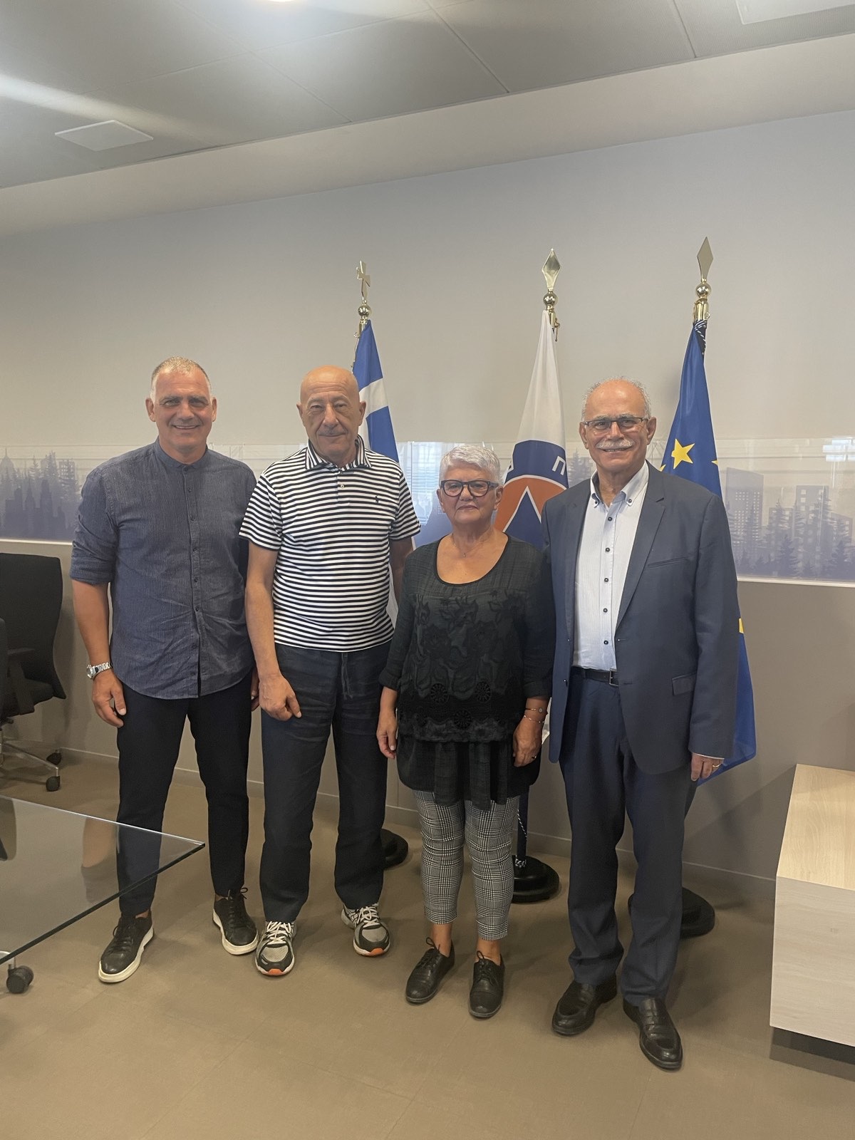 Συνάντηση Kαννή-Παπαγεωργίου: Η αντιπλημμυρική προστασία στο επίκεντρο των συζητήσεων