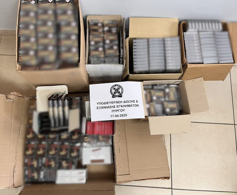 Πύργος: Κατασχέθηκαν πάνω από 25.000 χιλιάδες κροτίδες!