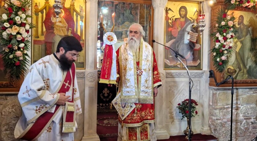 Το πρόγραμμα του Μητροπολίτη  Ηλείας κ. Αθανάσιου κατά την  M.  Εβδομάδα και το Πάσχα του 2025