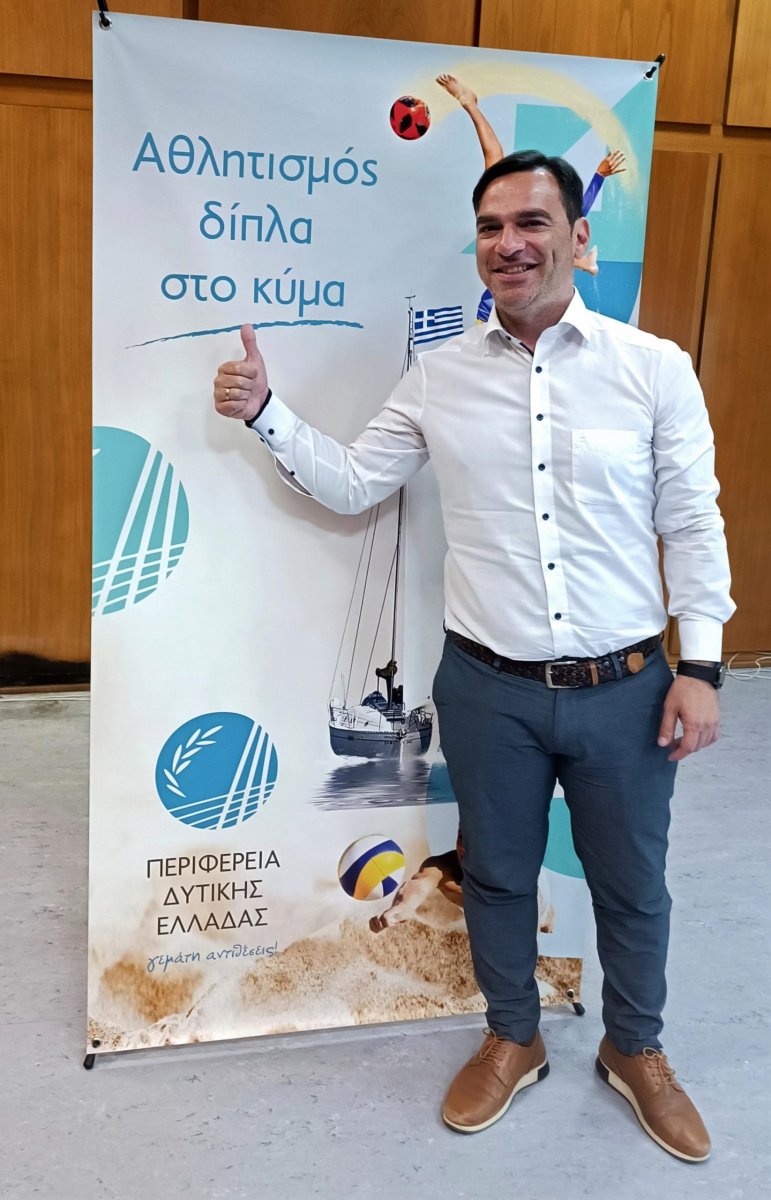 Δημήτρης Νικολακόπουλος: «Αθλητισμός δίπλα στο κύμα» και με Speedminton