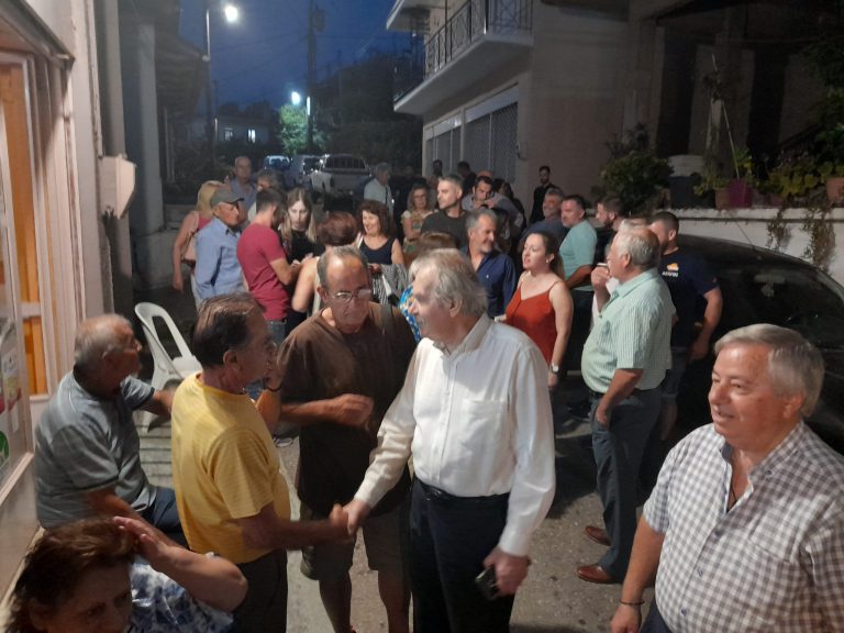 Σάκης Μπαλιούκος: Υποδέχτηκαν  θερμά τον Δήμαρχο της καρδιάς τους σε Πλατιάνα και Τρυπητή!