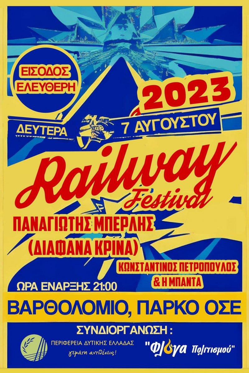 Βαρθολομιό: To Railway Festival επιστρέφει!