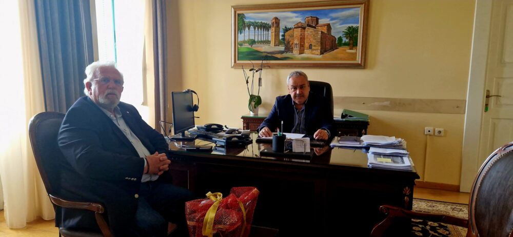 Γαστoύνη: Συνάντηση Καστρινού – Χριστοδουλόπουλου