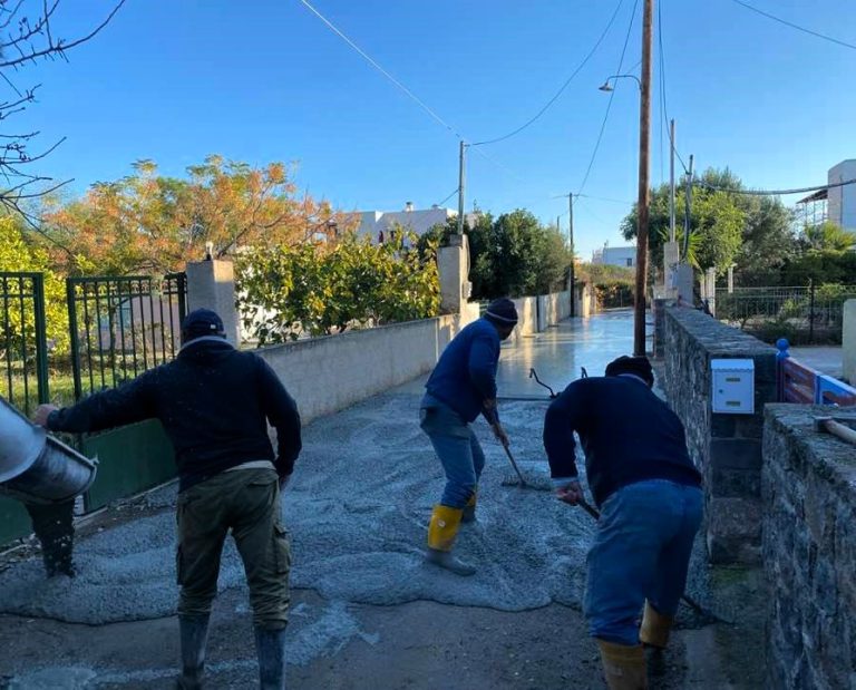 Δήμος Πύργου: Eκτέλεση εργασιών στον δρόμο που συνδέει το Κολίρι με την Επαρχιακή οδό Λαμπετίου – Λανθίου