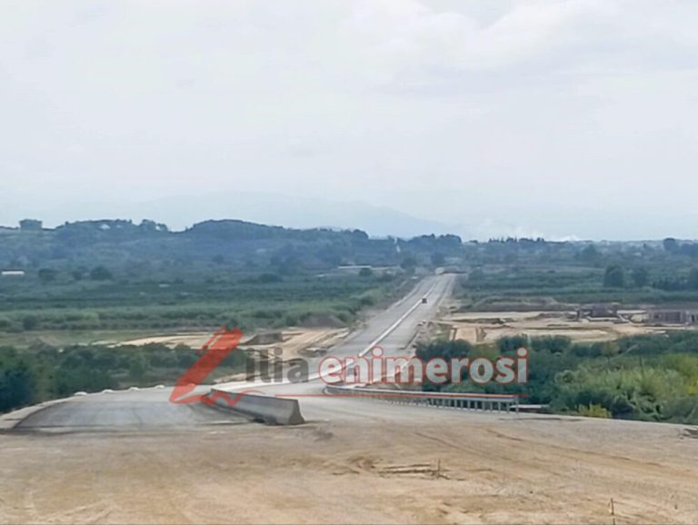 Πατρών – Πύργου: «Tο μεγαλύτερο τμήμα του Κ. Αχαΐα – Πύργος έτοιμο μέσα στο 2025