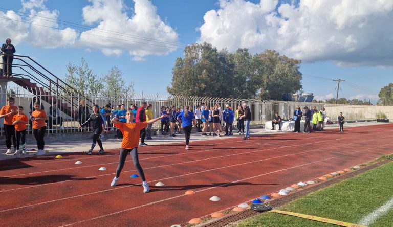 Γαστούνη: «Έλαμψαν» οι μικροί αθλητές στο Διασυλλογικό Ριπτικό Τρίαθλο Κ14