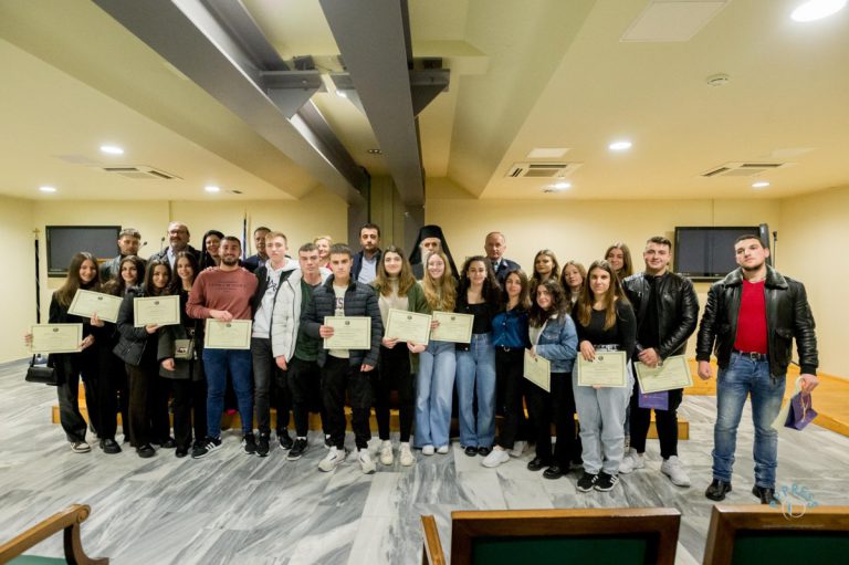 Δήμος Αρχαίας Ολυμπίας: Βράβευσε τους νέους σπουδαστές στην Τριτοβάθμια Εκπαίδευση 