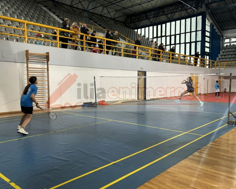 Μπάντμιντον: Περιφερειακό με πλούσιο θέαμα και διακρίσεις στο Κλειστό του Πύργου (pics)
