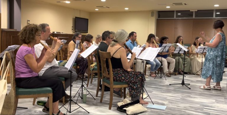 Aρχαία Ολυμπία: Με μεγάλη επιτυχία ολοκληρώθηκε το θερινό σεμινάριο φλογέρας από Καλάμι