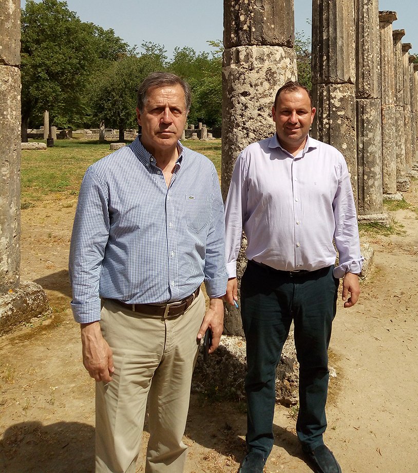 Κοινή δήλωση Γιώργου Γεωργιόπουλου – Χάρη Σπηλιόπουλου: «Ενώνουμε και πάλι δυνάμεις για το μεγάλο όραμα της Ολυμπίας»