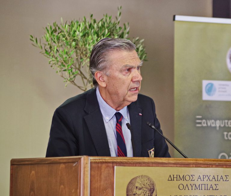 Αρχαία Ολυμπία: Ανακηρύσσονται επίτιμοι δημότες ο Γ. Γραμματίδης και το ζεύγος deLaet