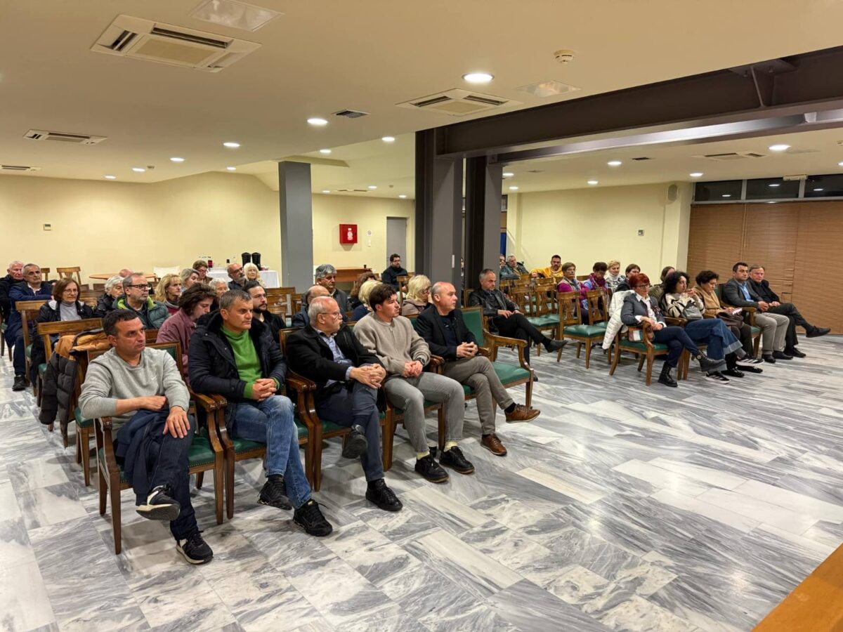 Με επιτυχία η εκδήλωση για τις δημογραφικές εξελίξεις στο δημαρχείο Αρχαίας Ολυμπίας