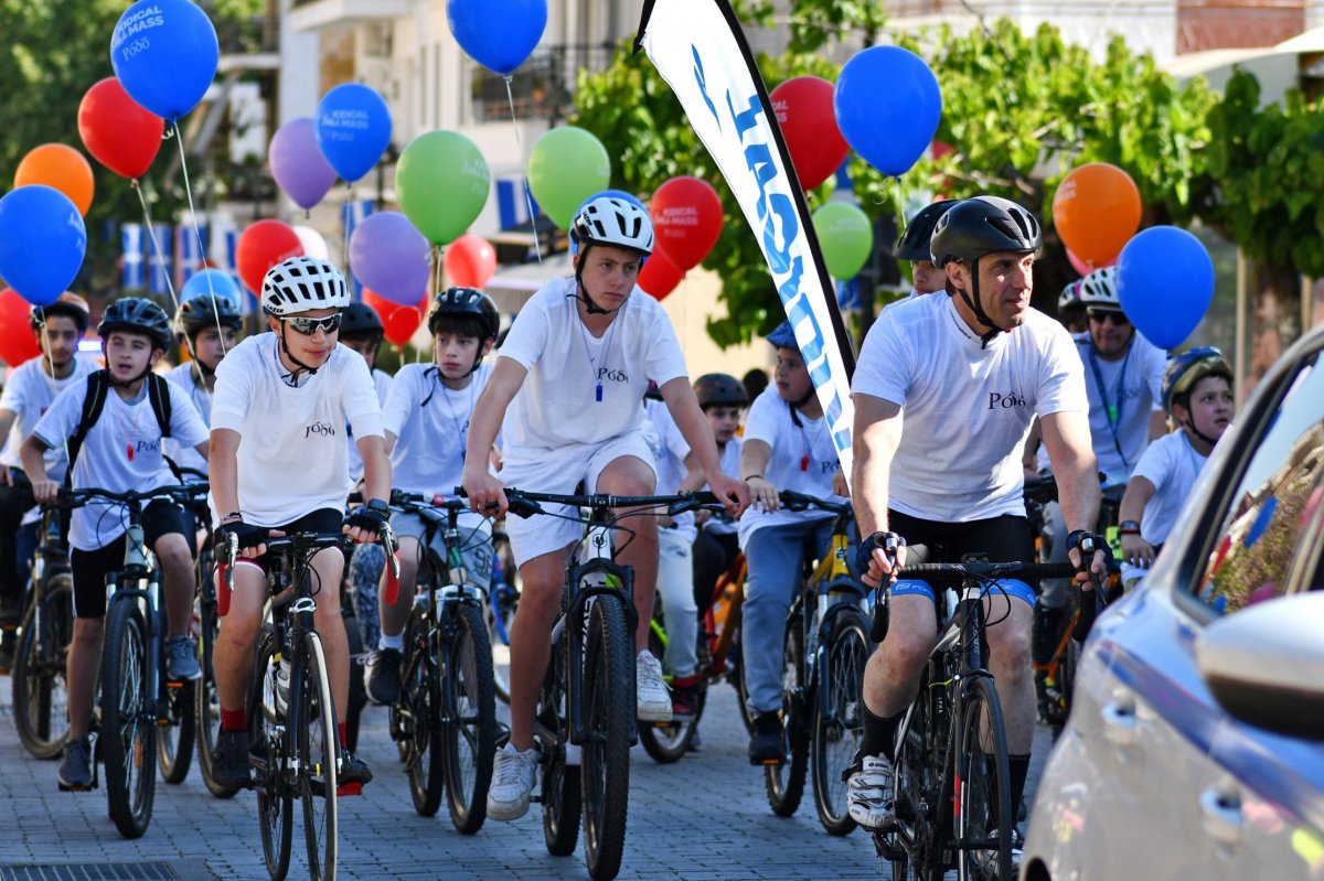 «Kidical Mass»: Ποδηλατοβόλτα με χαμόγελα στην Αρχαία Ολυμπία